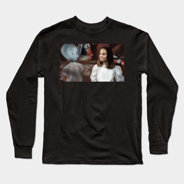 Casper Long Sleeve T-Shirt by Saryetta